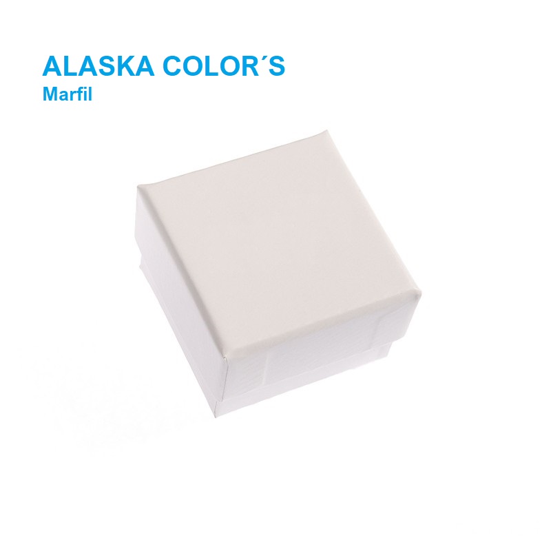Alaska MARFIL sortija 51x51x33 mm.